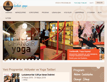 Tablet Screenshot of cihangiryoga.com